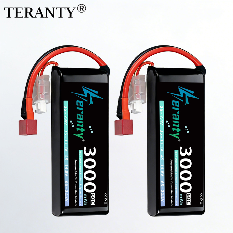 Drone Rc Leading - Bateria Lipo TERANTY 2S 3000mAh 7.4V