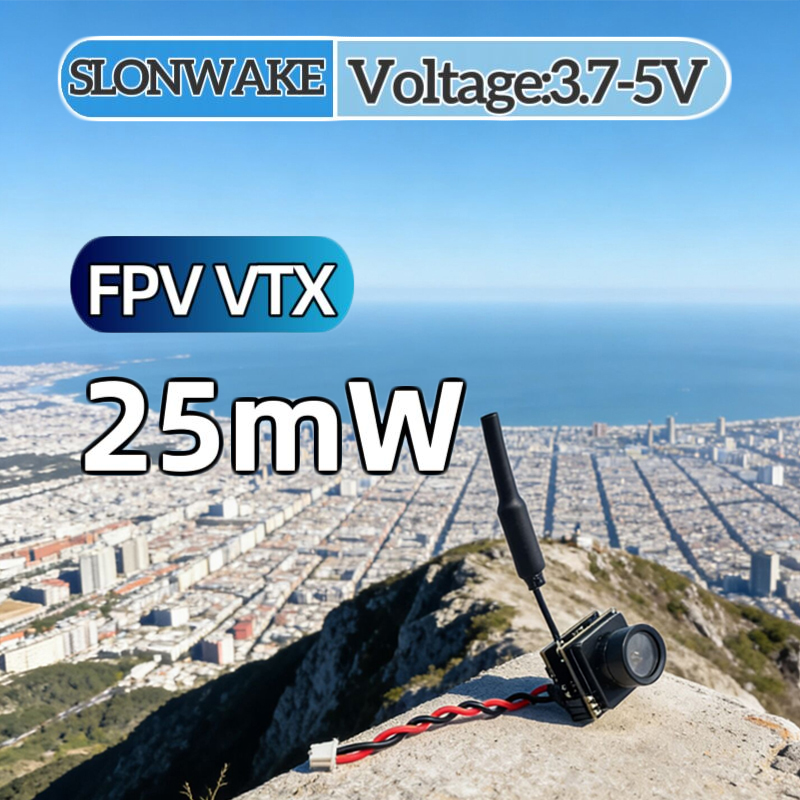 Drone Rc Toy - Transmissor e Câmera Integrados SLONWAKE FPV