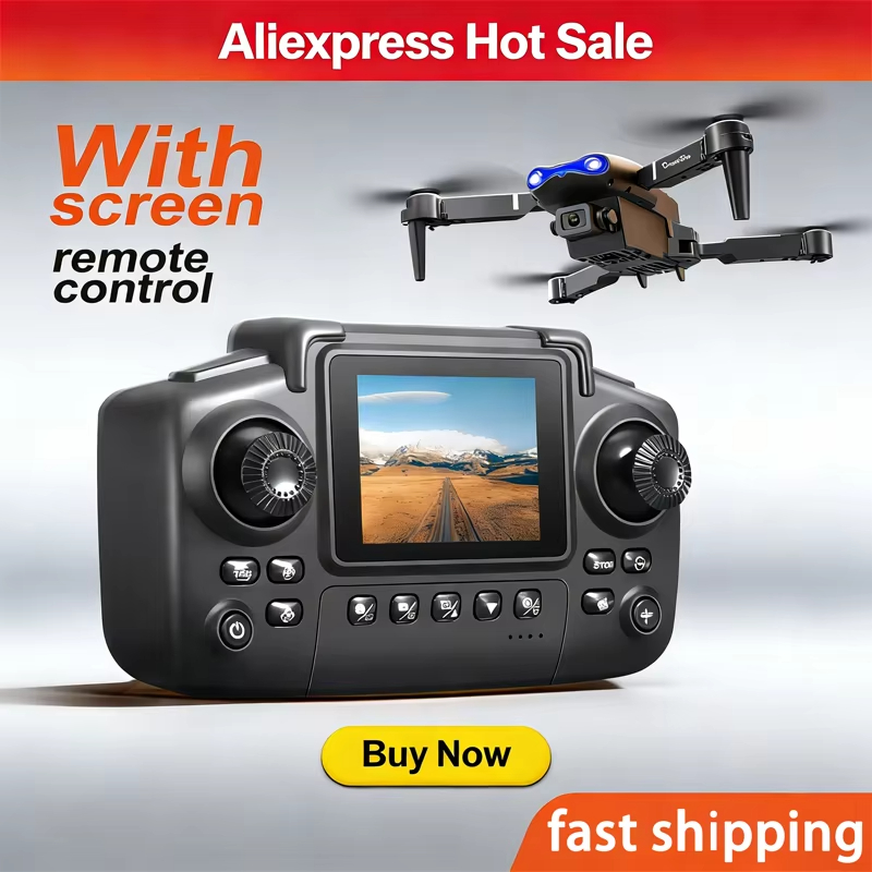 Drone E88 Rc Quadcopter - Drone Profissional 6K Grande Angular 2026