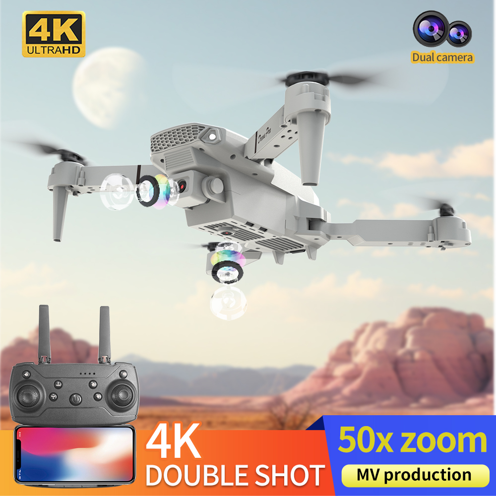 2026 NOVO E88 Drone RC Profiss - Drone Ae Rc avaliação e preço