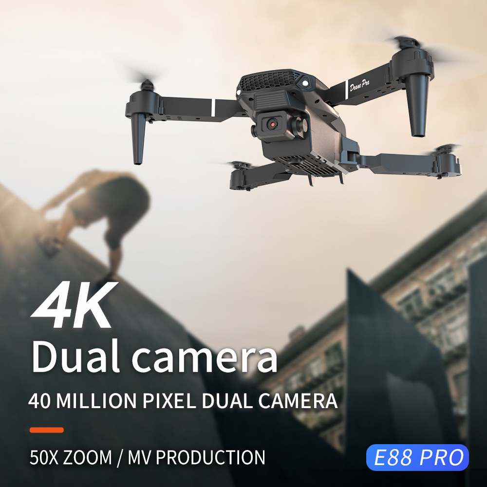 2026 NOVO E88 Drone RC Profiss - Drone Ae Rc avaliação e preço