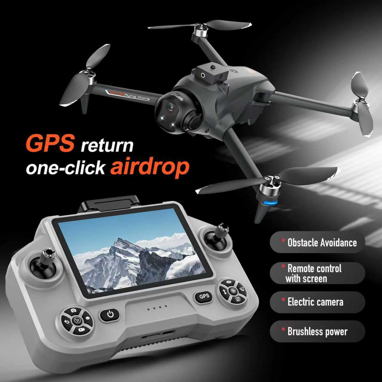 Drone Quadcopter FPV GPS YL059 - Jjrc Drone X12 avaliação e preço